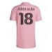 Inter Miami Jordi Alba #18 Voetbalkleding Thuisshirt 2023-24 Korte Mouwen